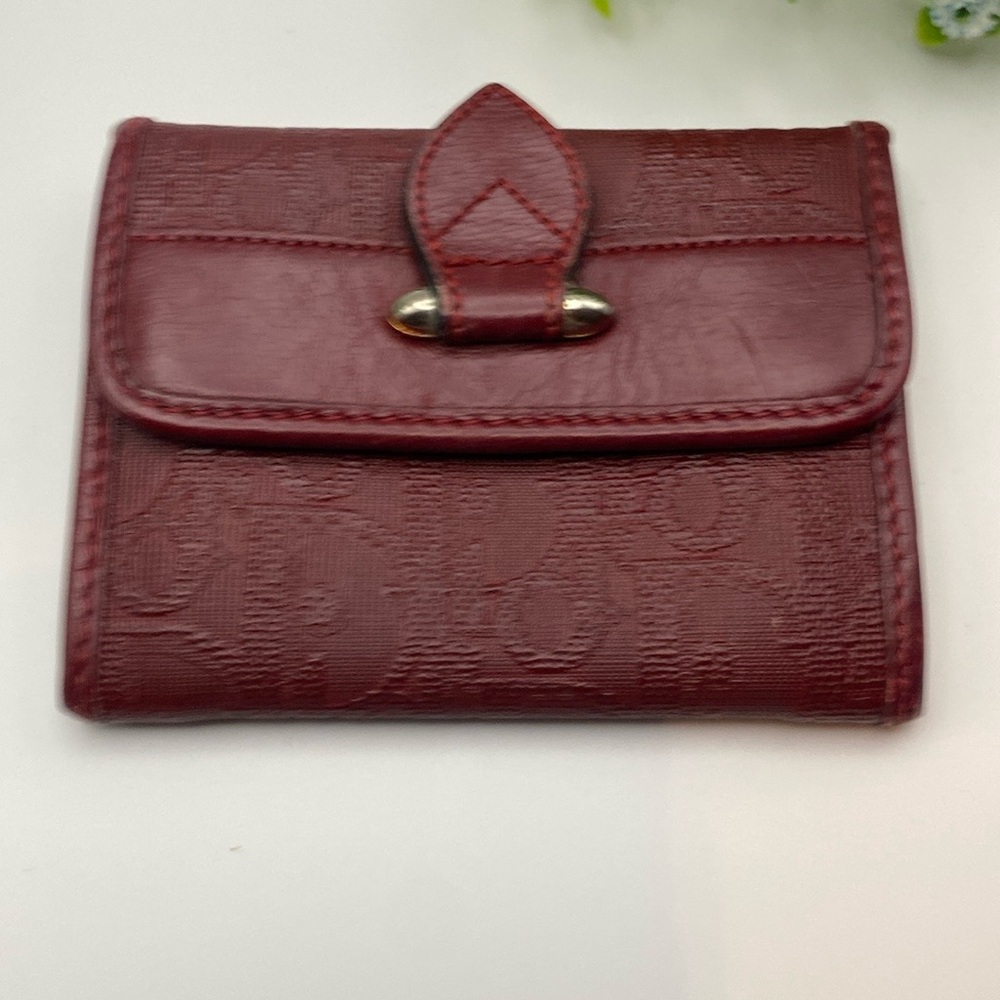 VINTAGE CHRISTIAN DIOR TROTTER Mini Coin Holder